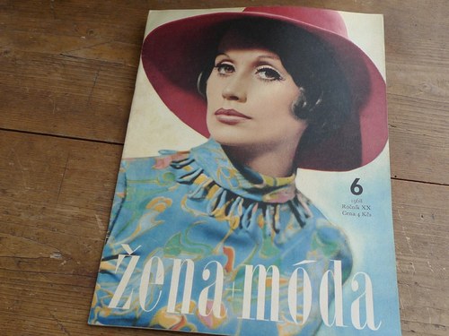 ŽENA a MÓDA ... módní časopis ... 6/1968 — foto 1