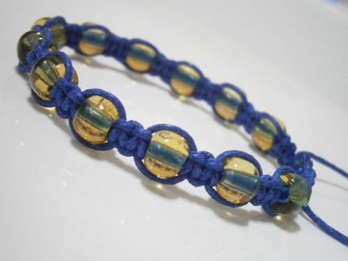Macramé náramek — foto 1
