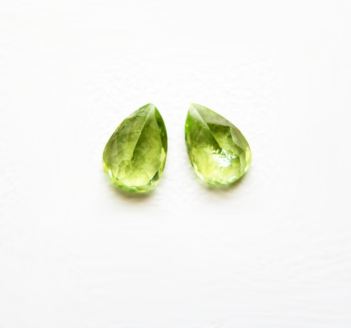 Olivín pár, 10 ct — foto 1