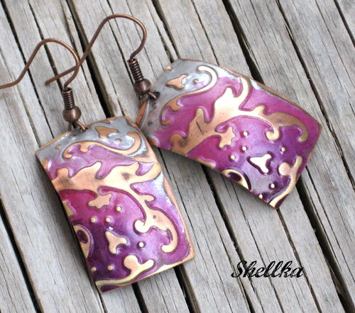 Náušnice ,,SMALL ORNAMENTS,, — foto 1