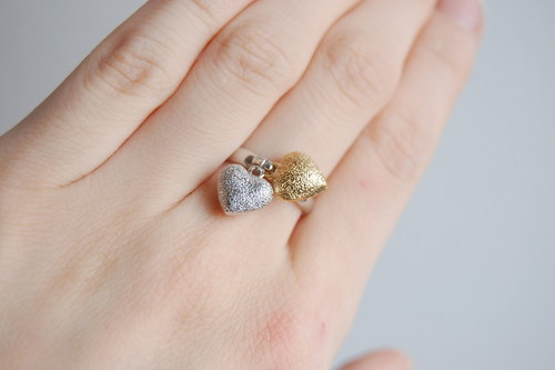 Prsten Two Hearts — foto 1