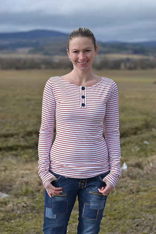 Pruhované tričko — foto 1