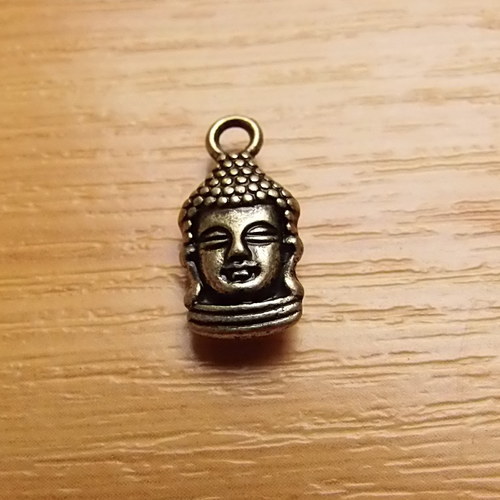 Budha - starobronz - 13mm x8mm — foto 1