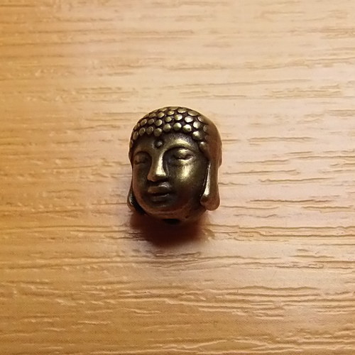 Budha - starobronz - 10mm x8mm