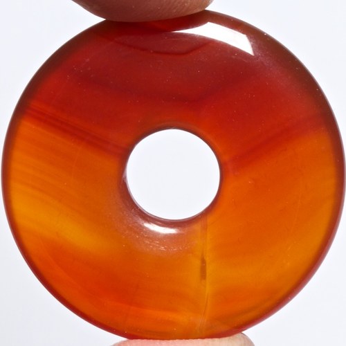 Karneol-donut, 30 mm — foto 1