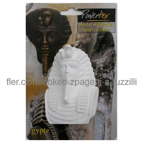 Tutanchamon Powertex, 9 cm, plný — foto 1