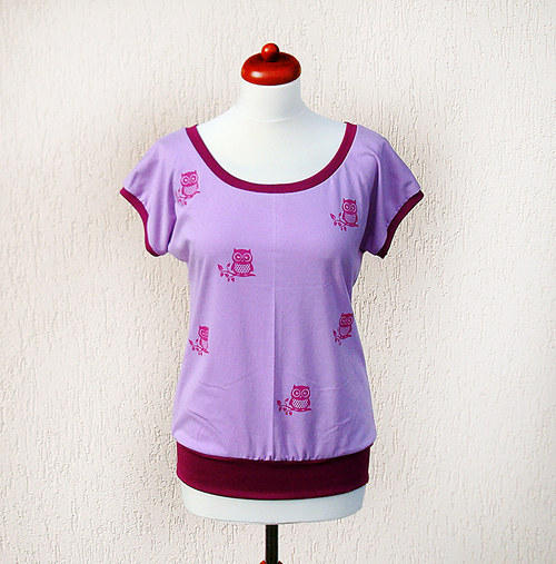 Lila - Owl collection ......... vel. S - M — foto 1