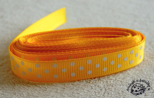 Puntík - žlutá - zbytek 69cm — foto 1