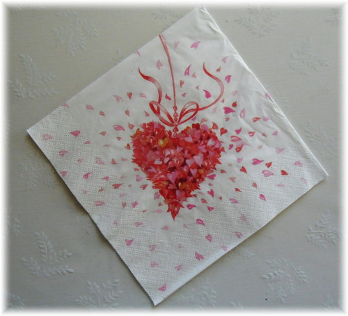 Ubrousek na decoupage