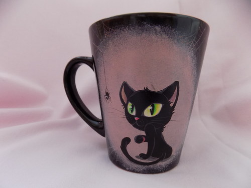 Hrnček - Cat and Spider — foto 1