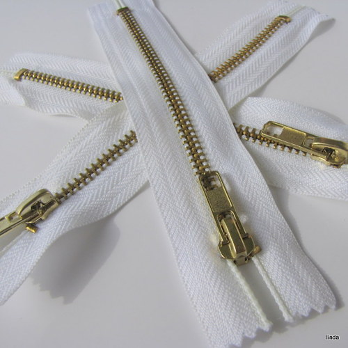 Zip * 14 cm * bílý * 1ks / bal — foto 1