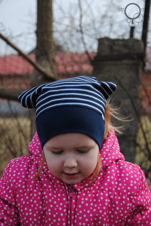 Holčičí šáteček modrý 4-8 roky — foto 1