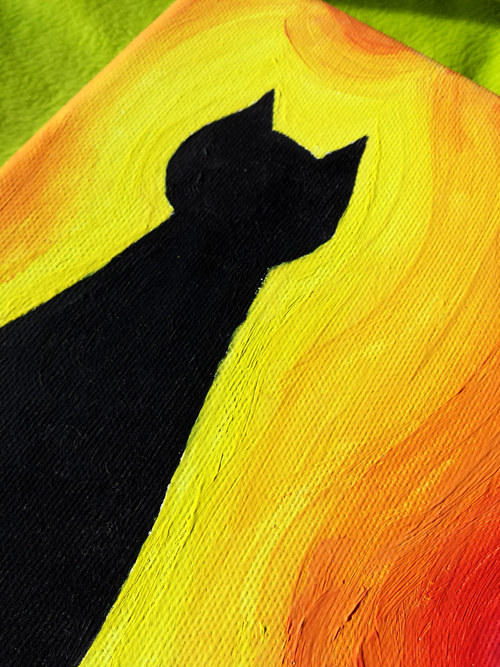 Cat on Fire — foto 1