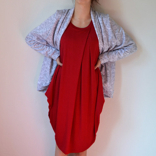 Šaty WIDE Red — foto 1