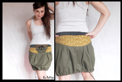 Khaki skirt — foto 1