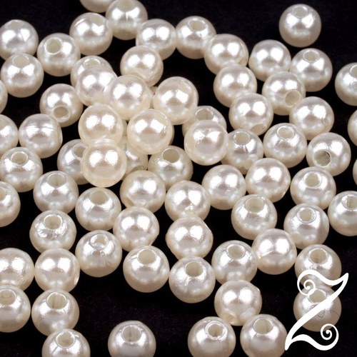 Voskovky, perlová, 4 mm (100ks) — foto 1