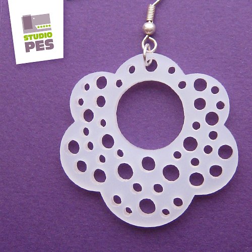 NÁUŠNICE Flower Rings II — foto 1