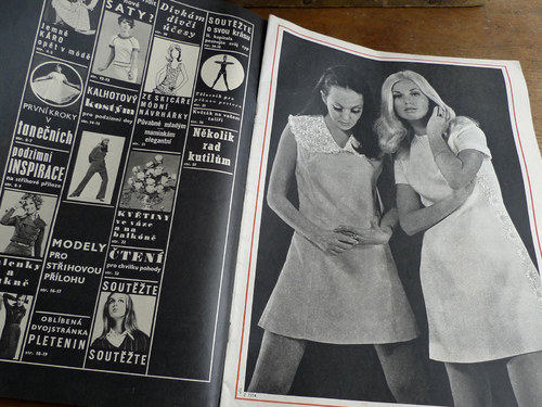 ŽENA a MÓDA ... módní časopis ... 8/1969 — foto 1