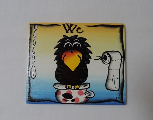 Cedulka na dveře-wc