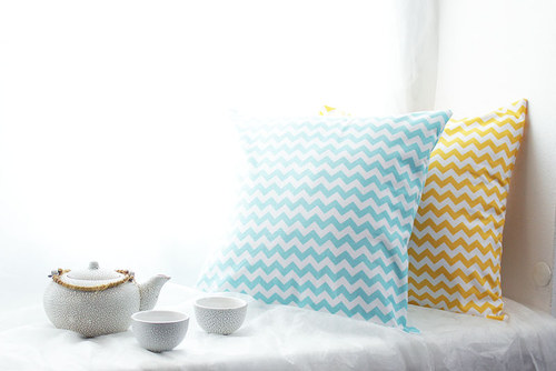 Chevron aqua — foto 1