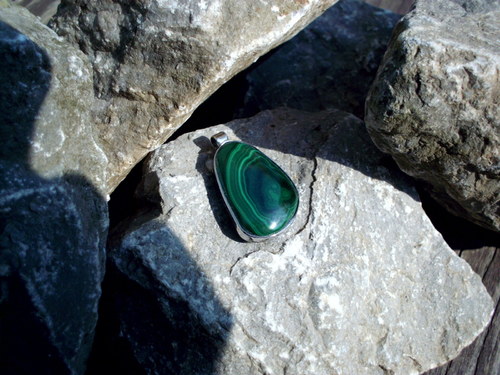 Malachit na krk — foto 1