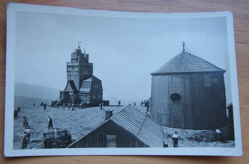 Vrchol Sněžky, 1952