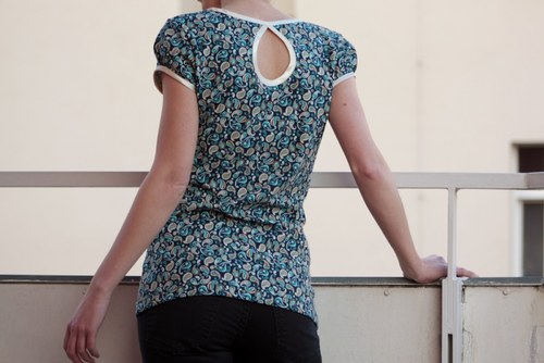 Tričko Rikke blue — foto 1