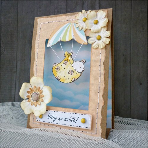 Přání 3D: K narození miminka — foto 1