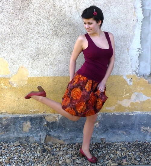Balonová sukně VIII. - Slunečnice — foto 1