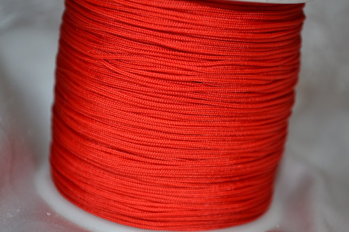 Šnúrka nylonová červená, 1mm