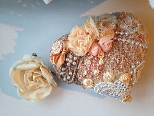 Srdce shabby chic — foto 1