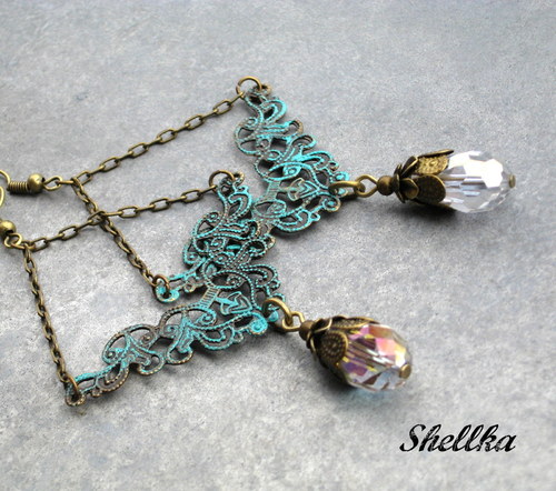 Náušnice ,,FILIGREE DESIRE,, — foto 1