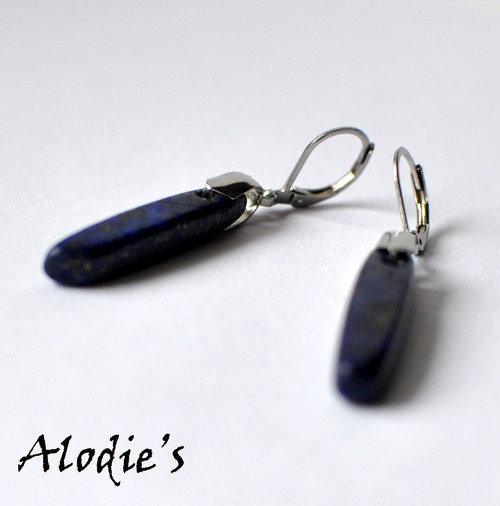 Modré tyčinky z lapsis lazuli — foto 1