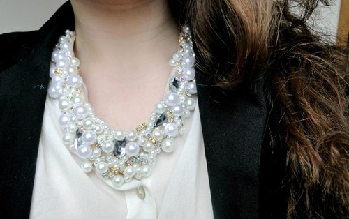 Náhrdelník - Nádech zlatých dob Coco Chanel — foto 1