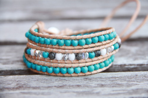 Wrap tyrkys-3 rad. — foto 1
