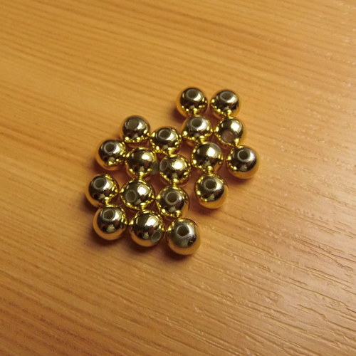 Akrylové kuličky - 6mm - 20 kusů
