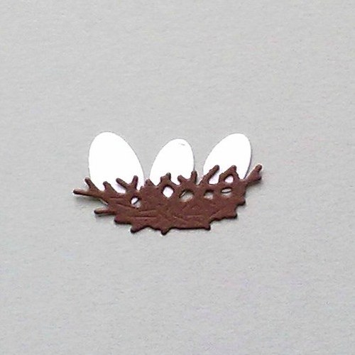 Výsek - Hnízdo s vajíčky