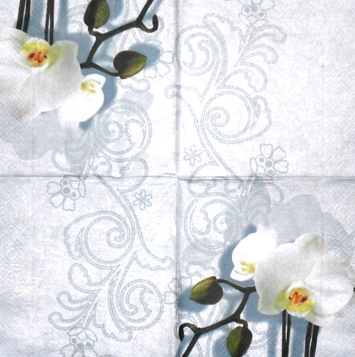 Ubrousek - orchidej (2 ks - AKCE)