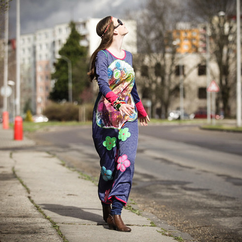 Origo šaty kvety čary mary — foto 1