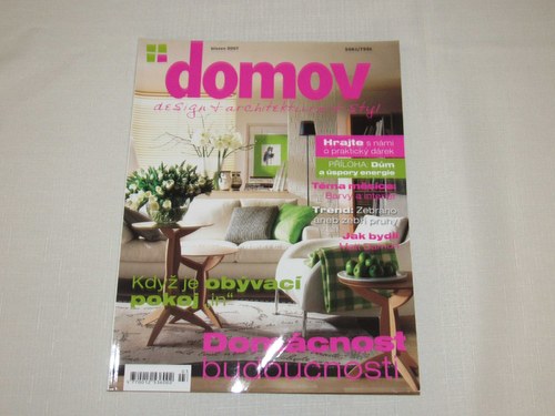 Časopis Domov březen 2007 — foto 1