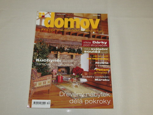 Časopis Domov prosinec 2006 — foto 1