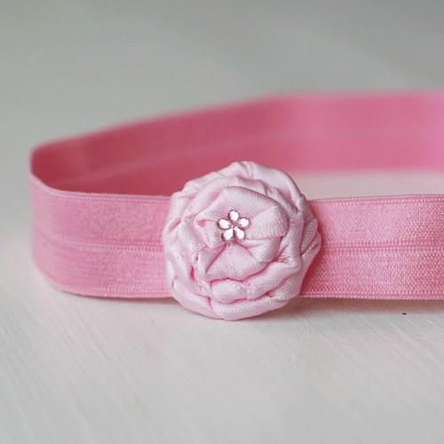 Čelenka pro newborn - minirůžička — foto 1