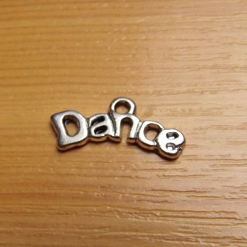 Dance - 20x10mm - starostříbro — foto 1