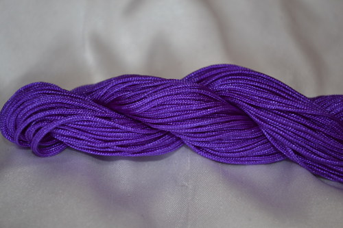 Šnúrka nylonová fialová, 0.8mm