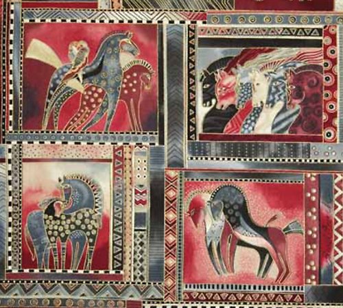 Laurel Burch - Koně portréty šedé — foto 1