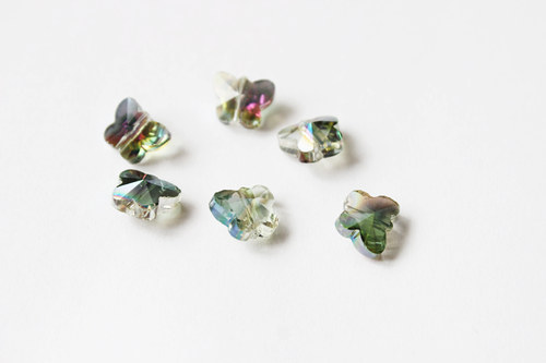 2ks - Swarovski motýlek - 6 mm — foto 1