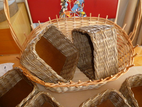 Proutěný košík B - doprodej — foto 1