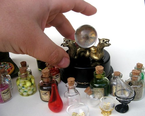 Vybavení čarodějnické laboratoře. — foto 1