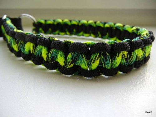 Paracord obojek polostahovací gecko — foto 1
