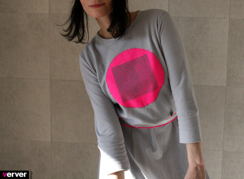 Šaty šedé "neon" (L-XL) — foto 1